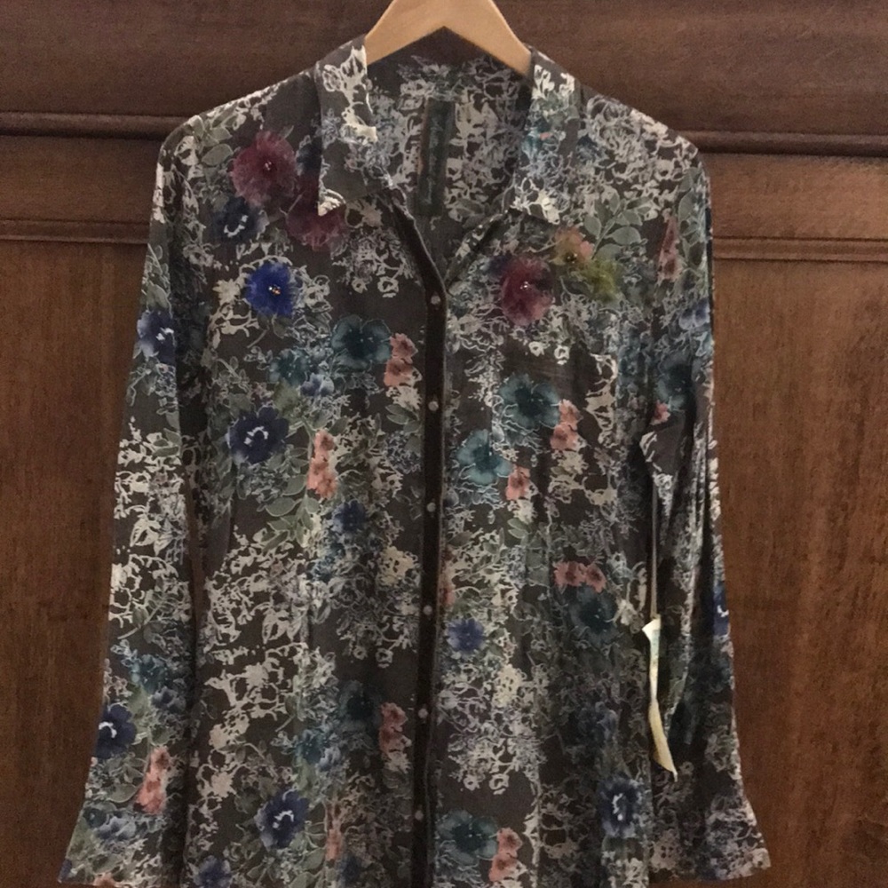 Aratta Journey maxi shirt/ dress boho